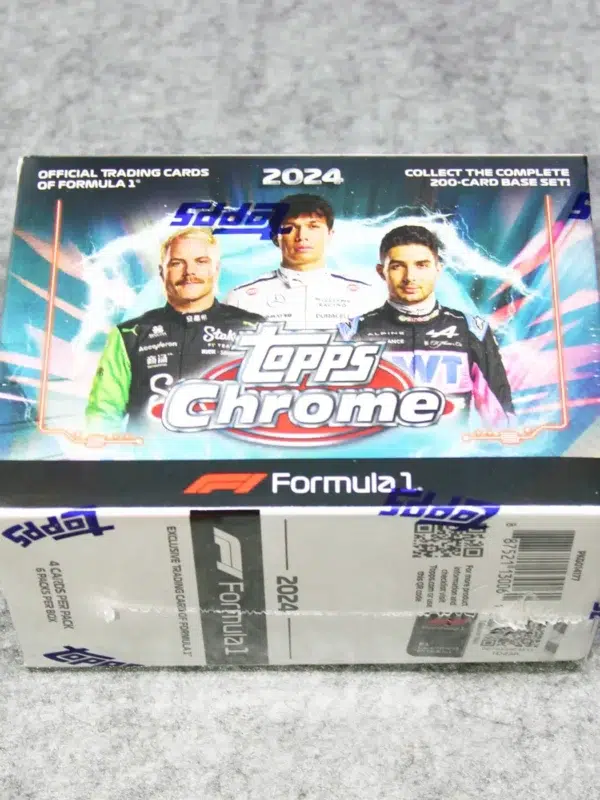 2024 Topps Chrome Formula 1 Racing F1 Value Box - back