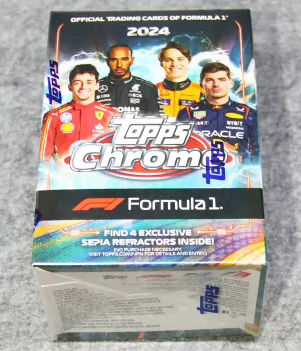 2024 Topps Chrome Formula 1 Racing F1 Value Box - front