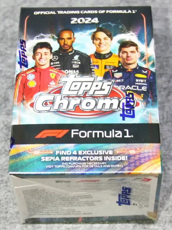 2024 Topps Chrome Formula 1 Racing F1 Value Box - front