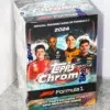 2024 Topps Chrome Formula 1 Racing F1 Value Box - stand