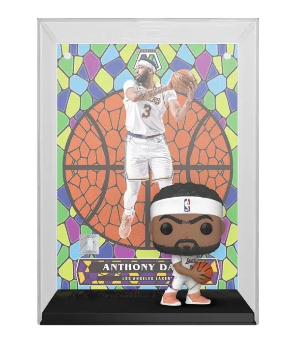 Funko POP! Anthony Davis #13 Los Angeles Lakers NBA Panini Mosaic Card - front