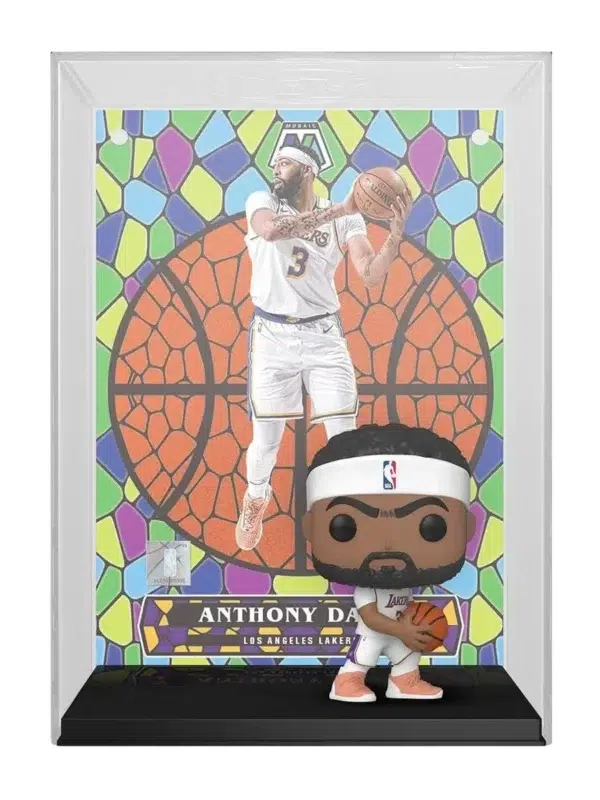 Funko POP! Anthony Davis #13 Los Angeles Lakers NBA Panini Mosaic Card - front