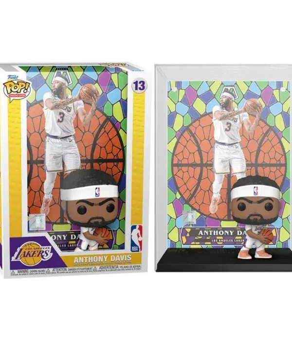 Funko POP! Anthony Davis #13 Los Angeles Lakers NBA Panini Mosaic Card - overview