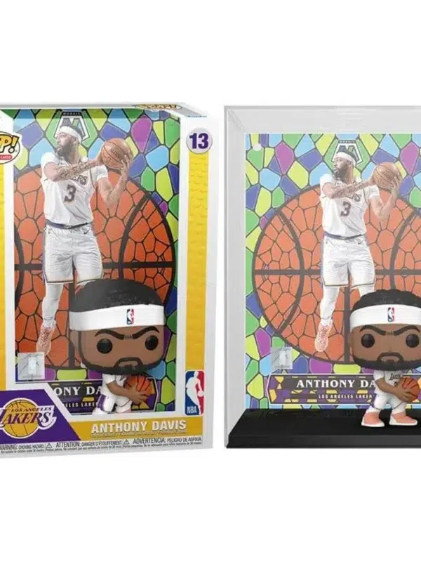Funko POP! Anthony Davis #13 Los Angeles Lakers NBA Panini Mosaic Card - overview