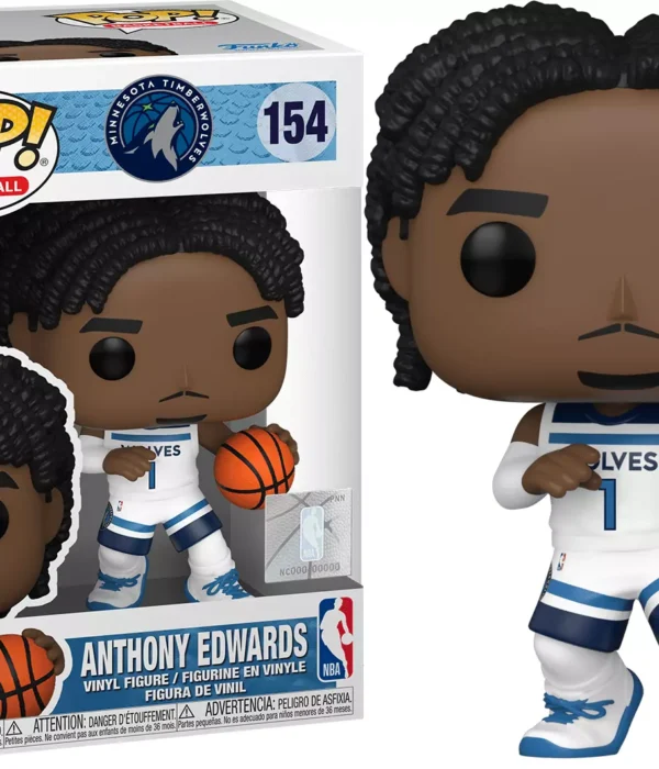 Funko POP! Anthony Edwards #154 NBA Basketball Minnesota Timberwolves - overview
