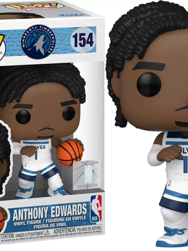 Funko POP! Anthony Edwards #154 NBA Basketball Minnesota Timberwolves - overview