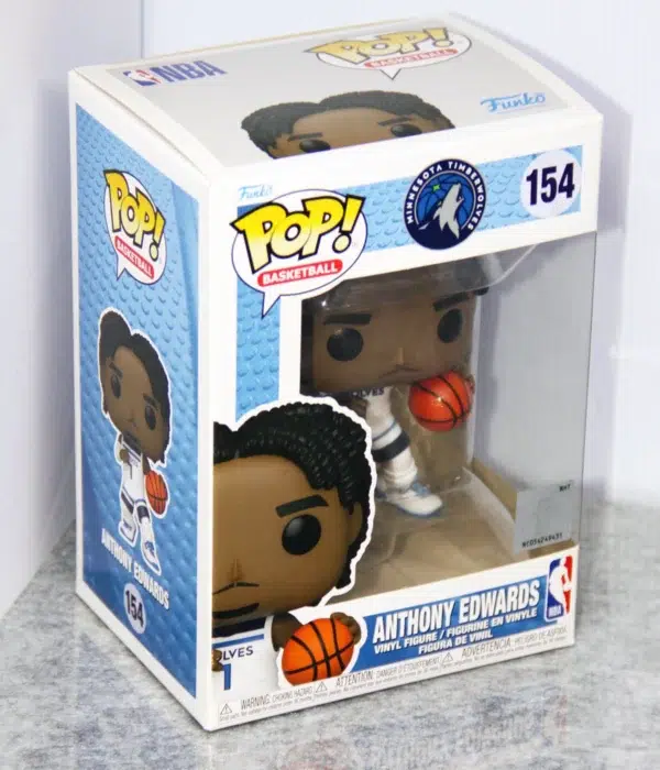 Funko POP! Anthony Edwards #154 NBA Basketball Minnesota Timberwolves - stand