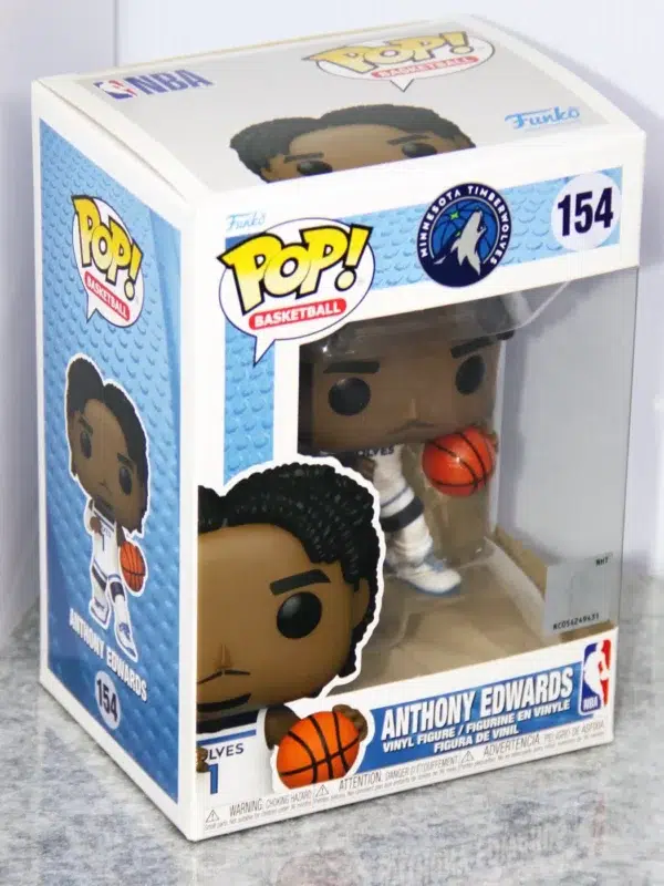 Funko POP! Anthony Edwards #154 NBA Basketball Minnesota Timberwolves - stand