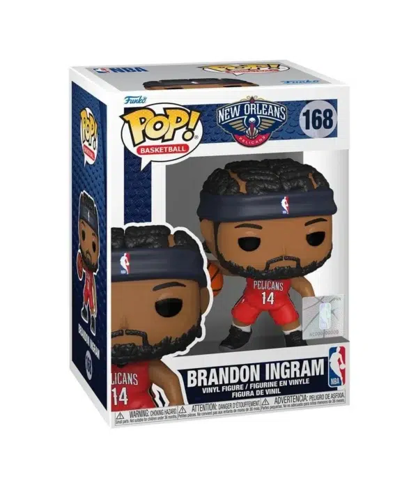 Funko POP! Brandon Ingram #168 NBA Basketball New Orleans Pelicans - box