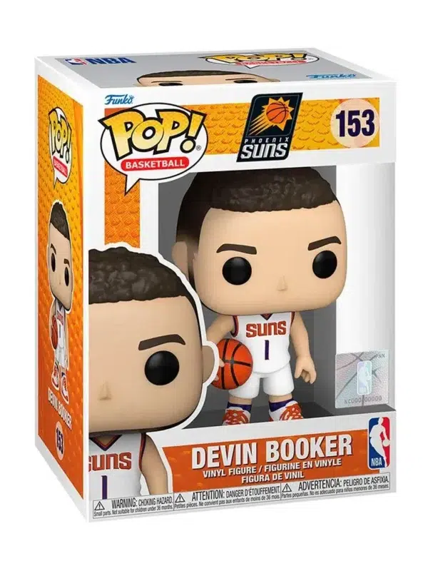 Funko POP! Devin Booker #153 NBA Basketball Phoenix Suns - box