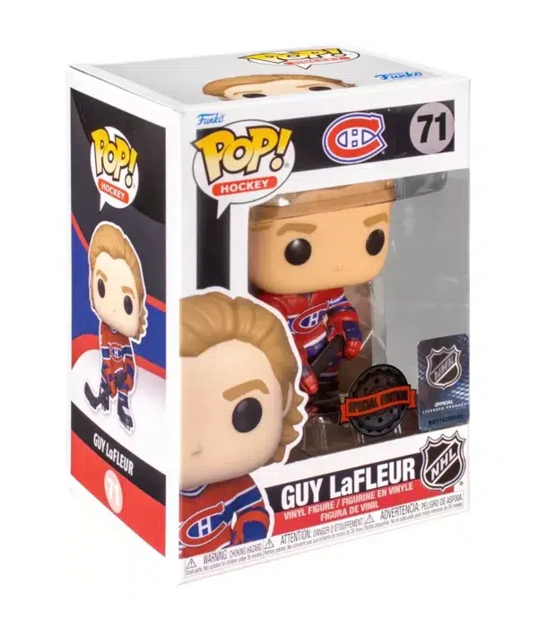 Funko POP! Guy LaFleur #71 NHL Hockey Montreal Canadiens - box