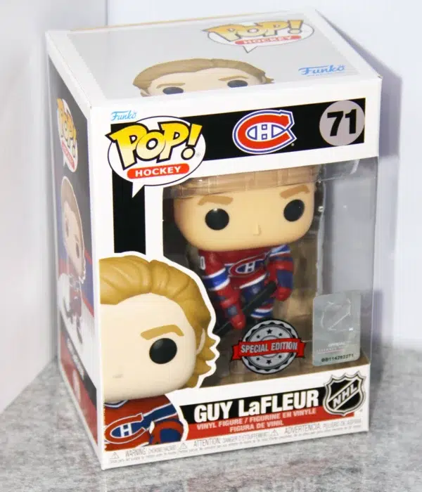 Funko POP! Guy LaFleur #71 NHL Hockey Montreal Canadiens - stand