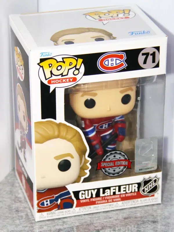 Funko POP! Guy LaFleur #71 NHL Hockey Montreal Canadiens - stand