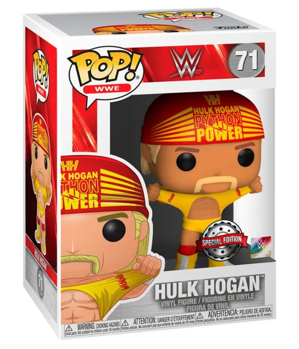 Funko POP! Hulk Hogan #71 WWE Wrestling - box