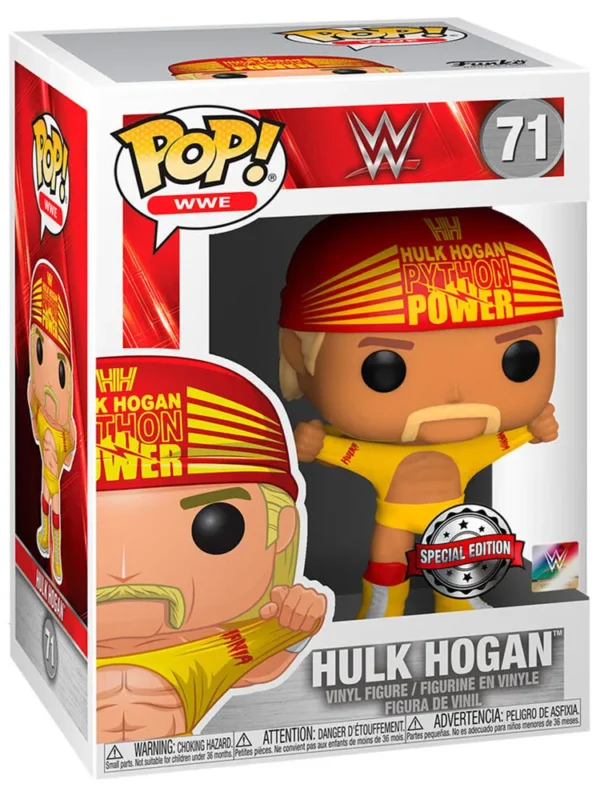 Funko POP! Hulk Hogan #71 WWE Wrestling - box
