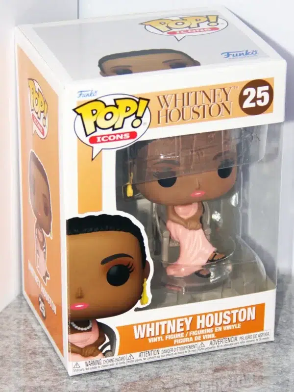 Funko POP! Icons Whitney Houston #25 Whitney Houston debut Album - stand
