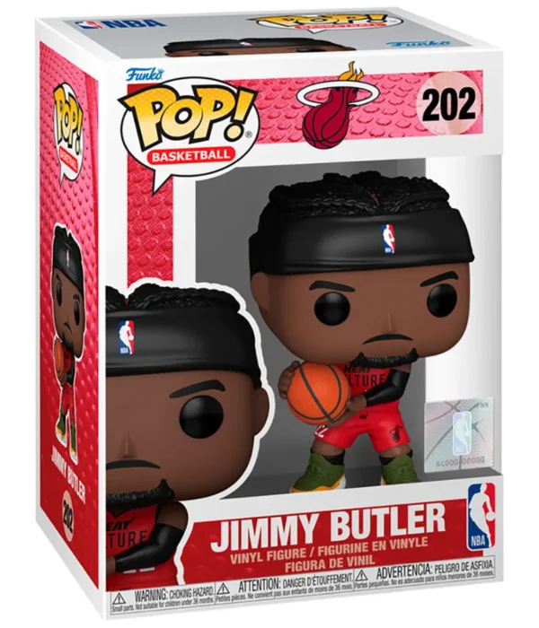 Funko POP! Jimmy Butler #202 NBA Basketball Miami Heat Special City Edition - box