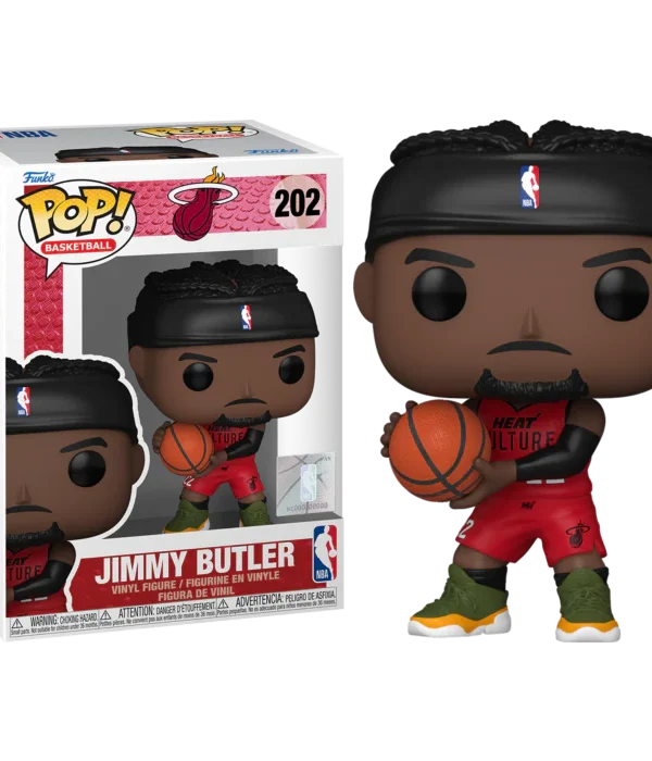 Funko POP! Jimmy Butler #202 NBA Basketball Miami Heat Special City Edition - overview
