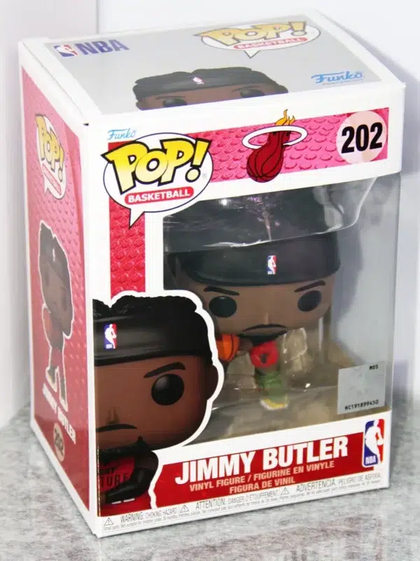 Funko POP! Jimmy Butler #202 NBA Basketball Miami Heat Special City Edition - stand