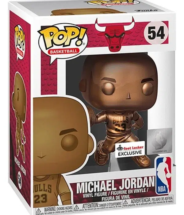 Funko POP! Michael Jordan #54 NBA Basketball Chicago Bulls Foot Locker Exclusive - box