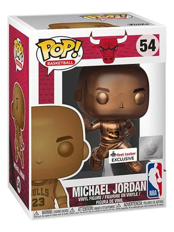 Funko POP! Michael Jordan #54 NBA Basketball Chicago Bulls Foot Locker Exclusive - box