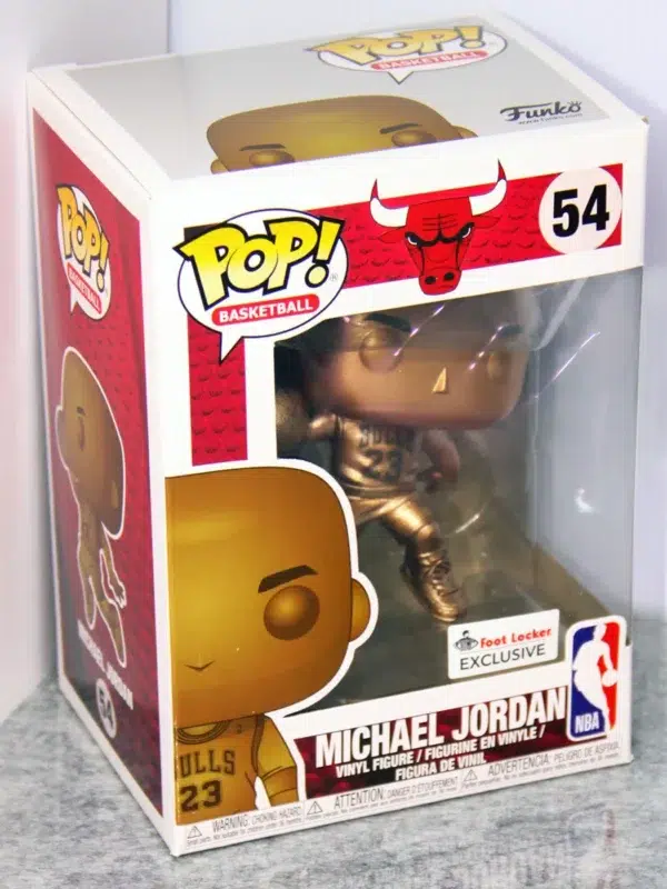 Funko POP! Michael Jordan #54 NBA Basketball Chicago Bulls Foot Locker Exclusive - stand