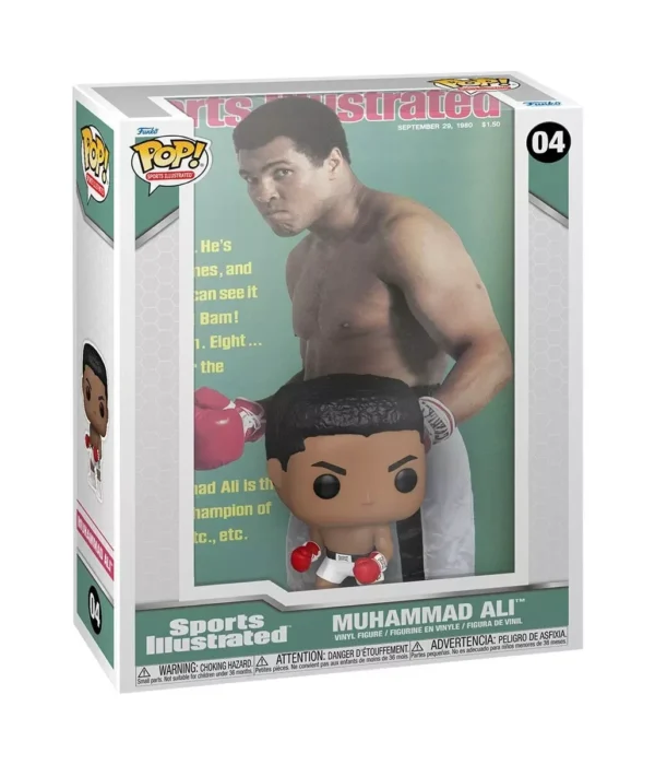 Funko POP! Muhammad Ali #04 Sports Illustrated Magazine Cover - box