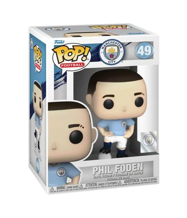 Funko POP! Phil Foden #49 Premier League Football Manchester City - box