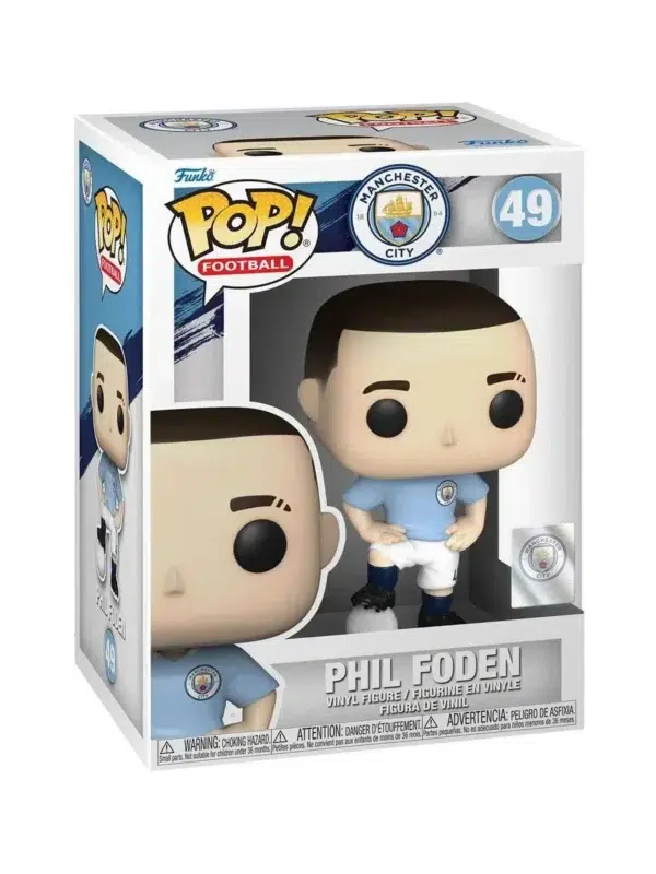 Funko POP! Phil Foden #49 Premier League Football Manchester City - box