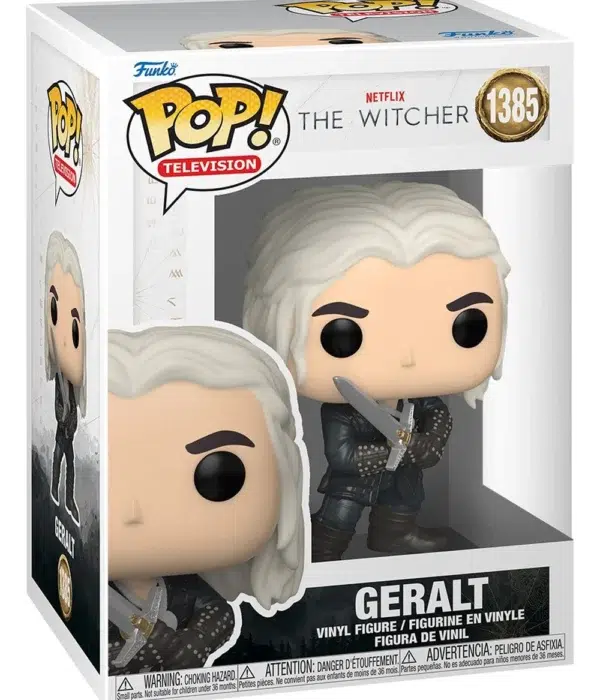 Funko POP! Television Geralt #1385 Netflix The Witcher - box