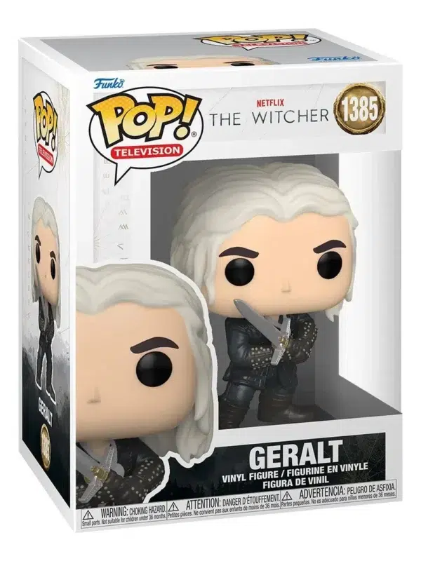Funko POP! Television Geralt #1385 Netflix The Witcher - box
