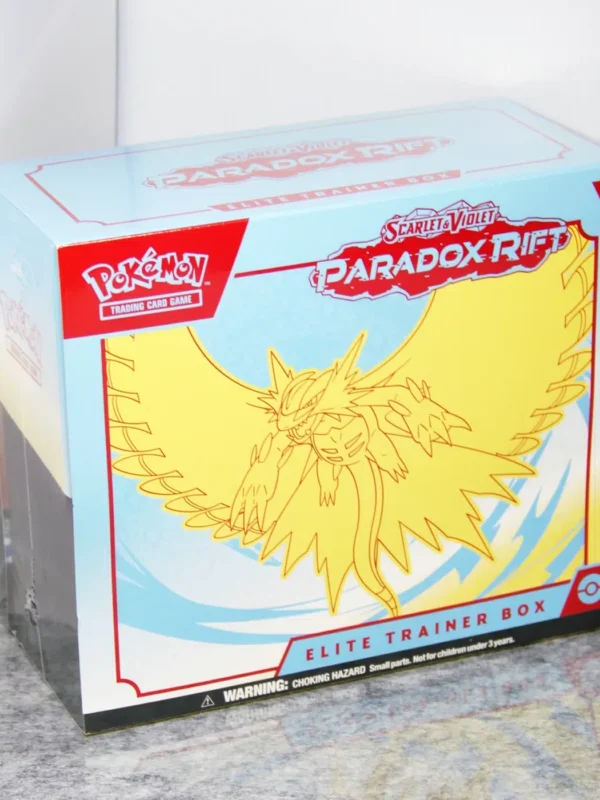 Pokemon TCG Scarlet & Violet Paradox Rift Elite Trainer Box - stand