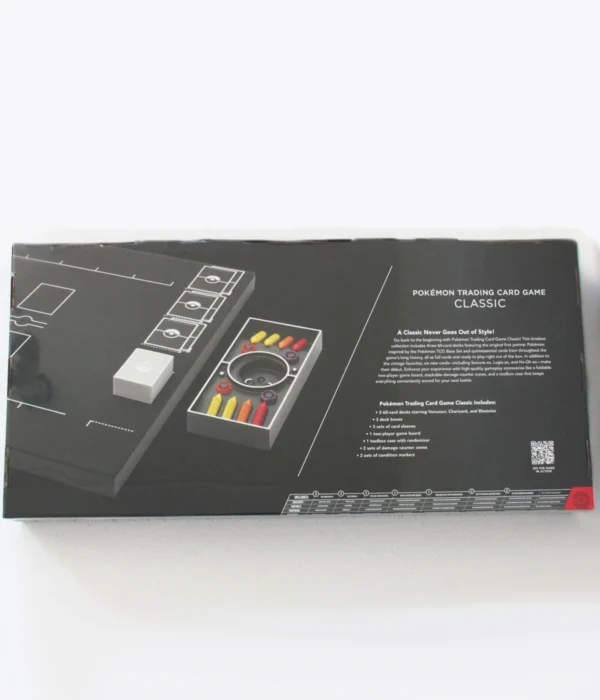 Pokémon TCG Trading Card Game Classic Box - back