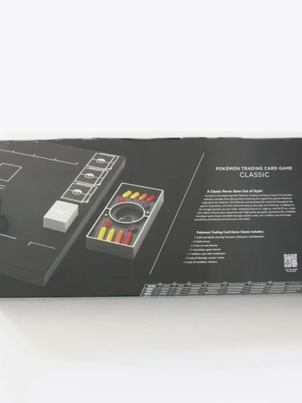 Pokémon TCG Trading Card Game Classic Box - back
