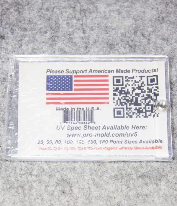 Pro-Mold Magnetic Card Holder 100pt with Penny Sleeve - back