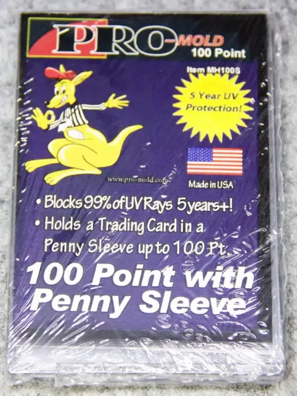 Pro-Mold Magnetic Card Holder 100pt with Penny Sleeve - front
