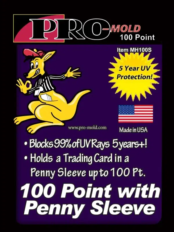 Pro-Mold Magnetic Card Holder 100pt with Penny Sleeve - supplier