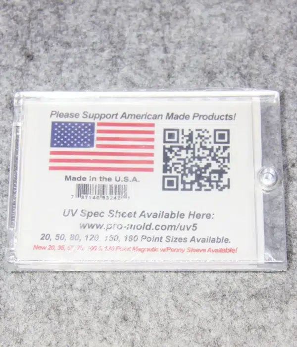 Pro-Mold Magnetic Card Holder 130pt with Penny Sleeve - back