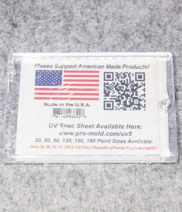 Pro-Mold Magnetic Card Holder 180pt with Penny Sleeve - back