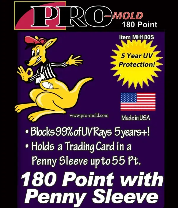 Pro-Mold Magnetic Card Holder 180pt with Penny Sleeve - supplier