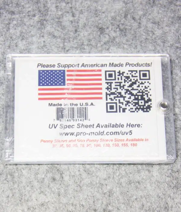 Pro-Mold Magnetic Card Holder 20pt with Penny Sleeve - back