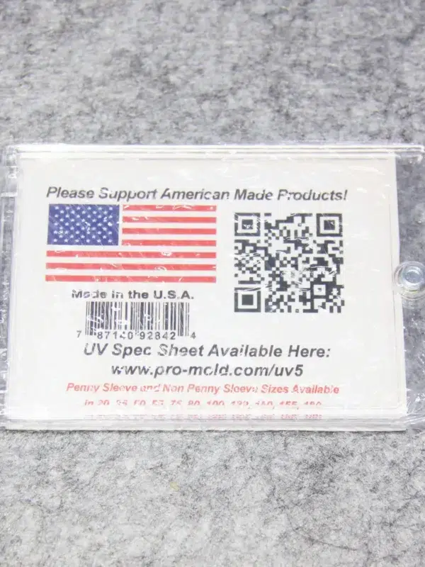 Pro-Mold Magnetic Card Holder 55pt with Penny Sleeve - back