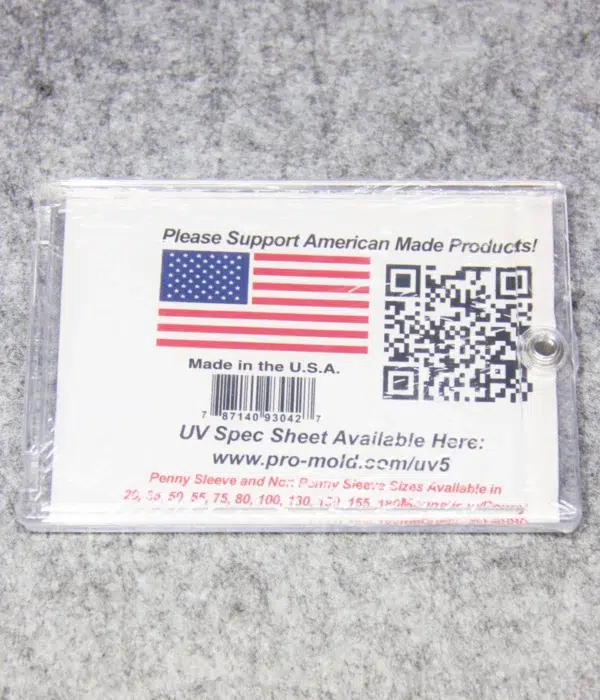 Pro-Mold Magnetic Card Holder 75pt with Penny Sleeve - back