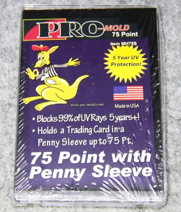 Pro-Mold Magnetic Card Holder 75pt with Penny Sleeve - front