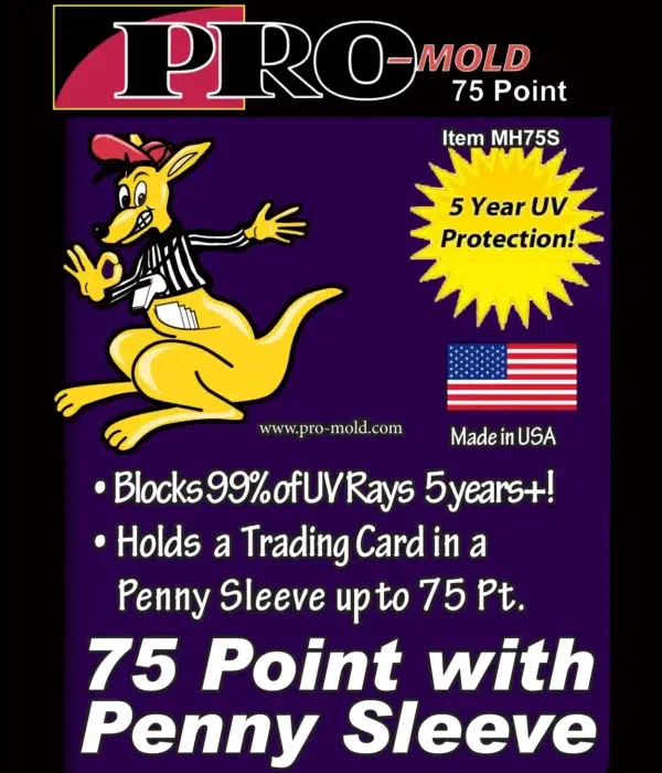 Pro-Mold Magnetic Card Holder 75pt with Penny Sleeve - supplier