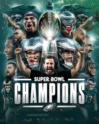 Super Bowl LIX - Philadelphia Eagles 2025 Champions
