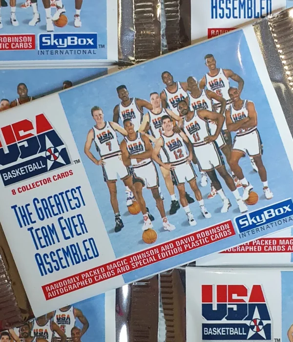 1992 Skybox USA Basketball Dream Team Hobby Box - packs