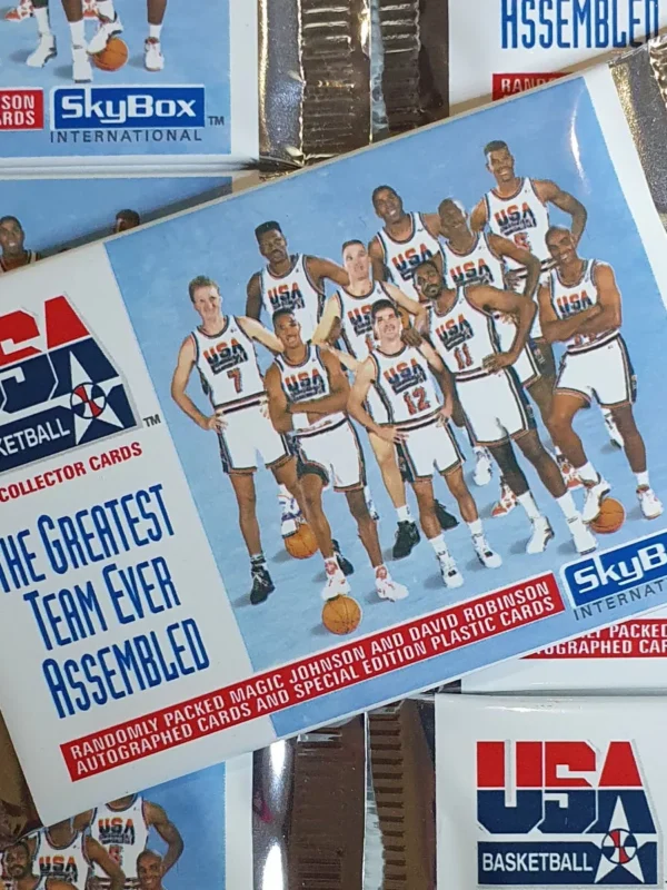 1992 Skybox USA Basketball Dream Team Hobby Box - packs