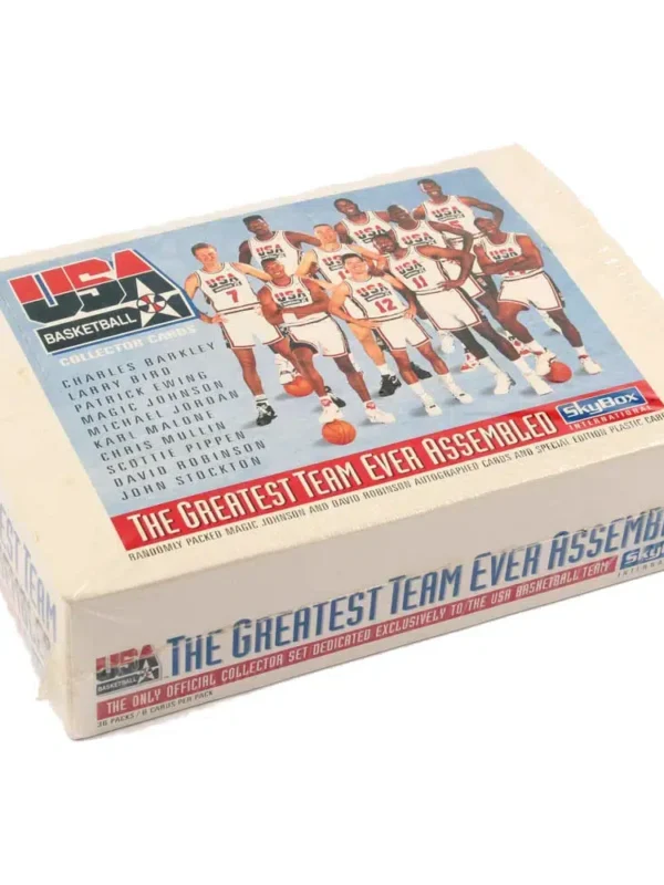 1992 Skybox USA Basketball Dream Team Hobby Box - supplier