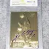 1996-97 Kobe Bryant #4 Fleer 23KT Gold Rookie Purple Signature Limited Edition WCG 10 GEM MT - front